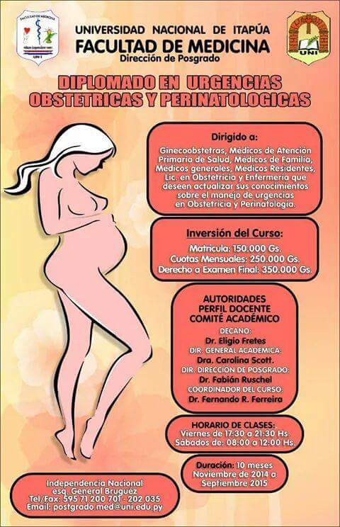 Diplomado en Urgencias Obstetricas y Perinatólogicas