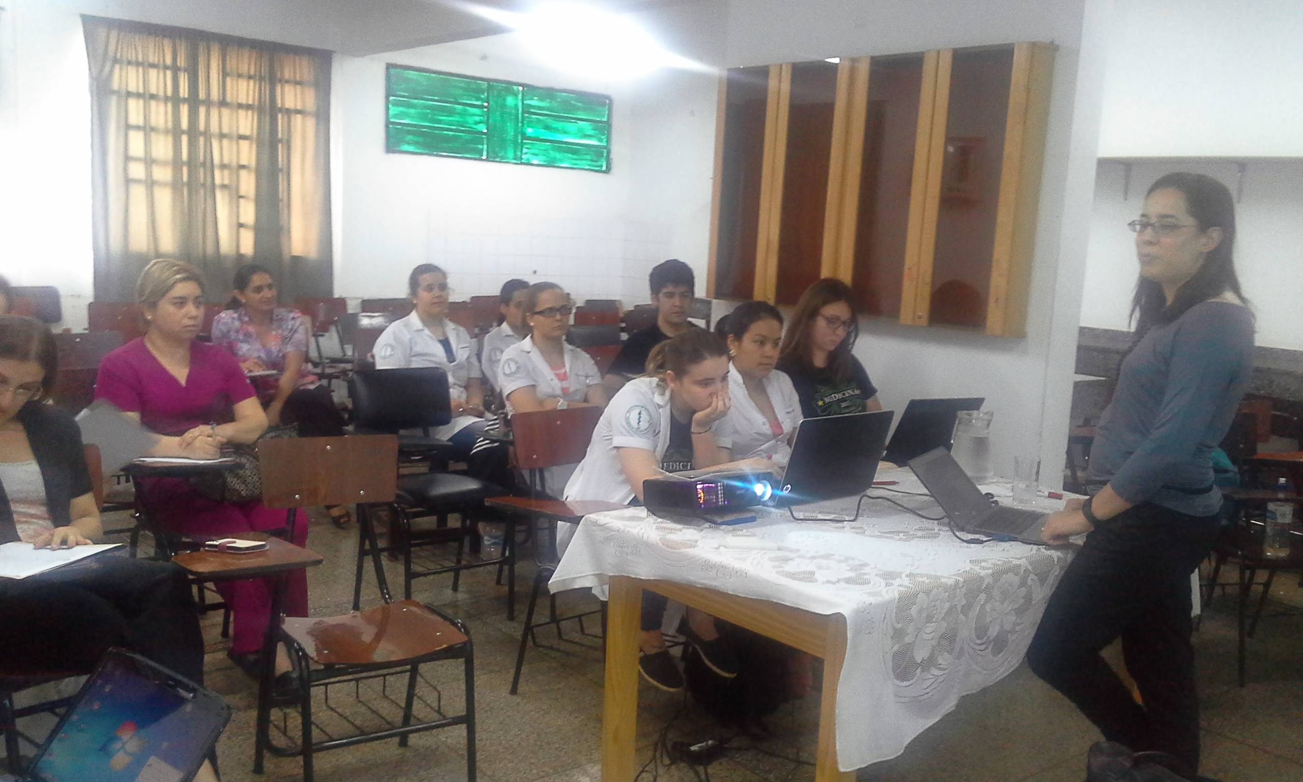 Curso Taller sobre Portal CICCO en la Facultad de Medicina