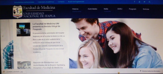 La Facultad de Medicina Actualiza su Página WEB