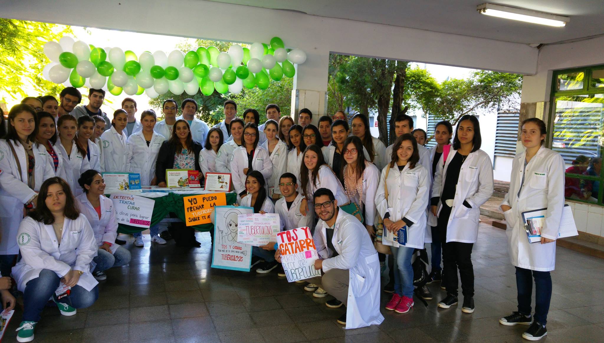 Facultad de Medicina UNI «Unidos para poner fin a la tuberculosis».