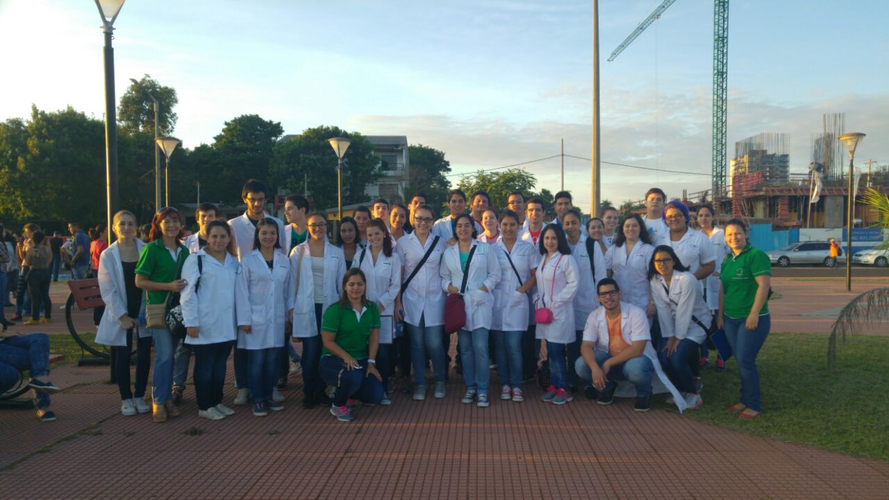 Facultad de Medicina  Presente en la Tercera Minga Ambiental del Año