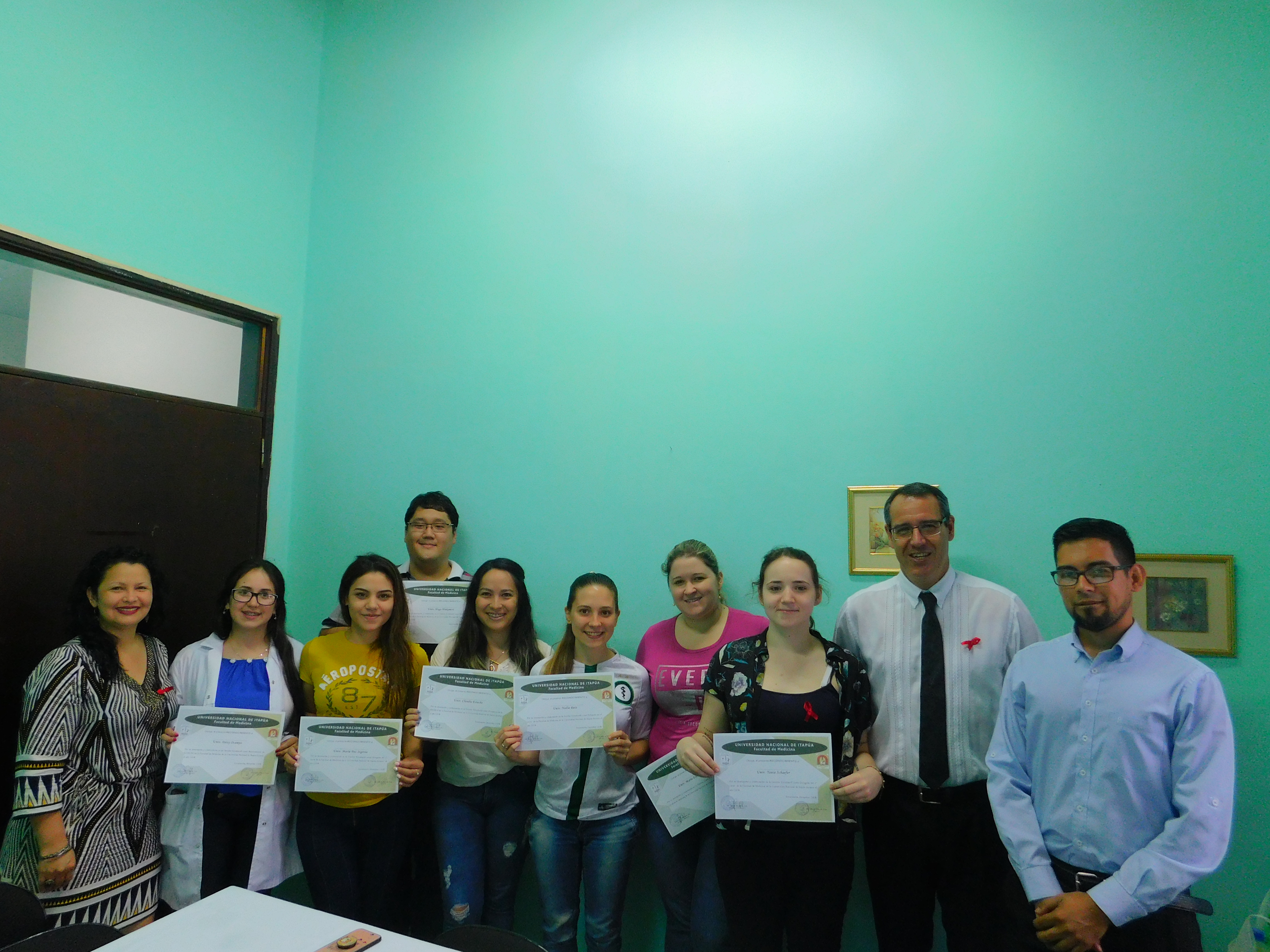 Ultima reunión del año de los Representantes Estudiantiles de la Facultad de Medicina UNI