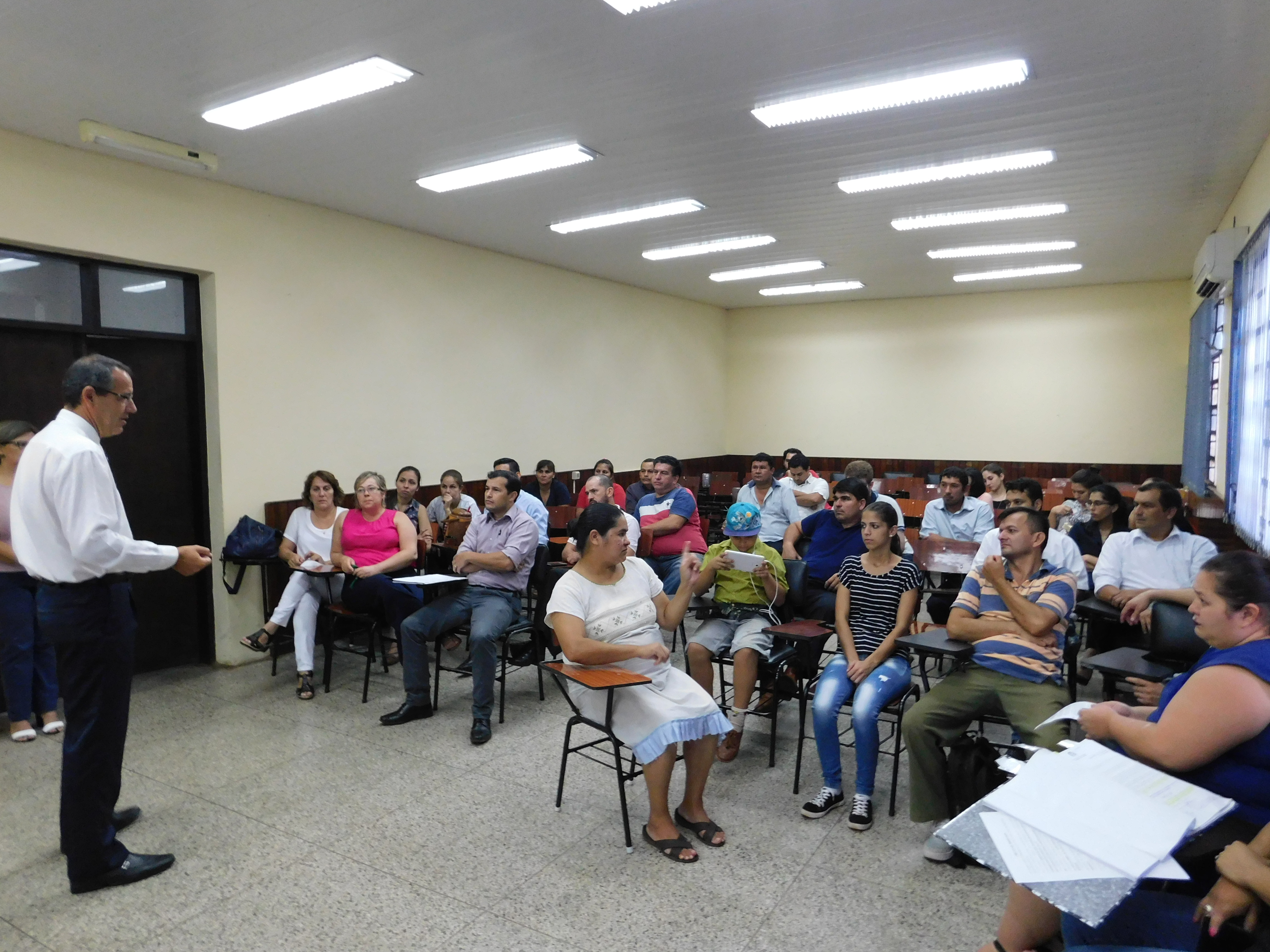 Primera Reunión Informativa del Año  de Funcionarios de Medicina UNI