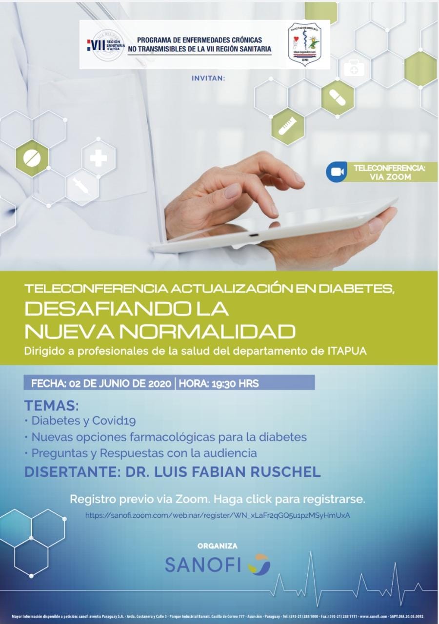 Actualización en Diabetes, Desafiando la Nueva Normalidad