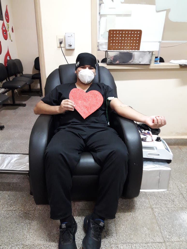 Primer Donante de Plasma de la Facultad de Medicina UNI