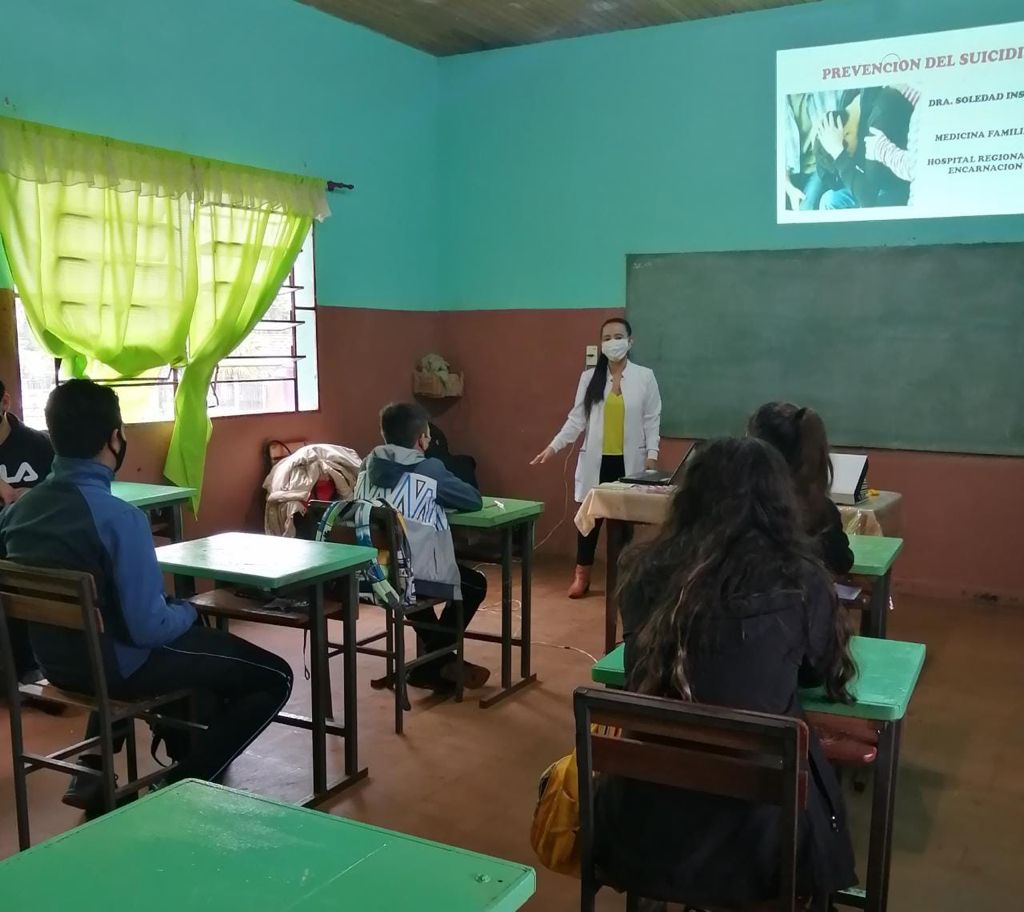 Charla Educativa en conmemoración al Día Mundial de la Prevención del Suicidio