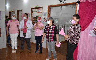 Prevención de Cáncer de Mamas y Clausura del Club de Embarazadas en la UFS de Capitán Miranda.