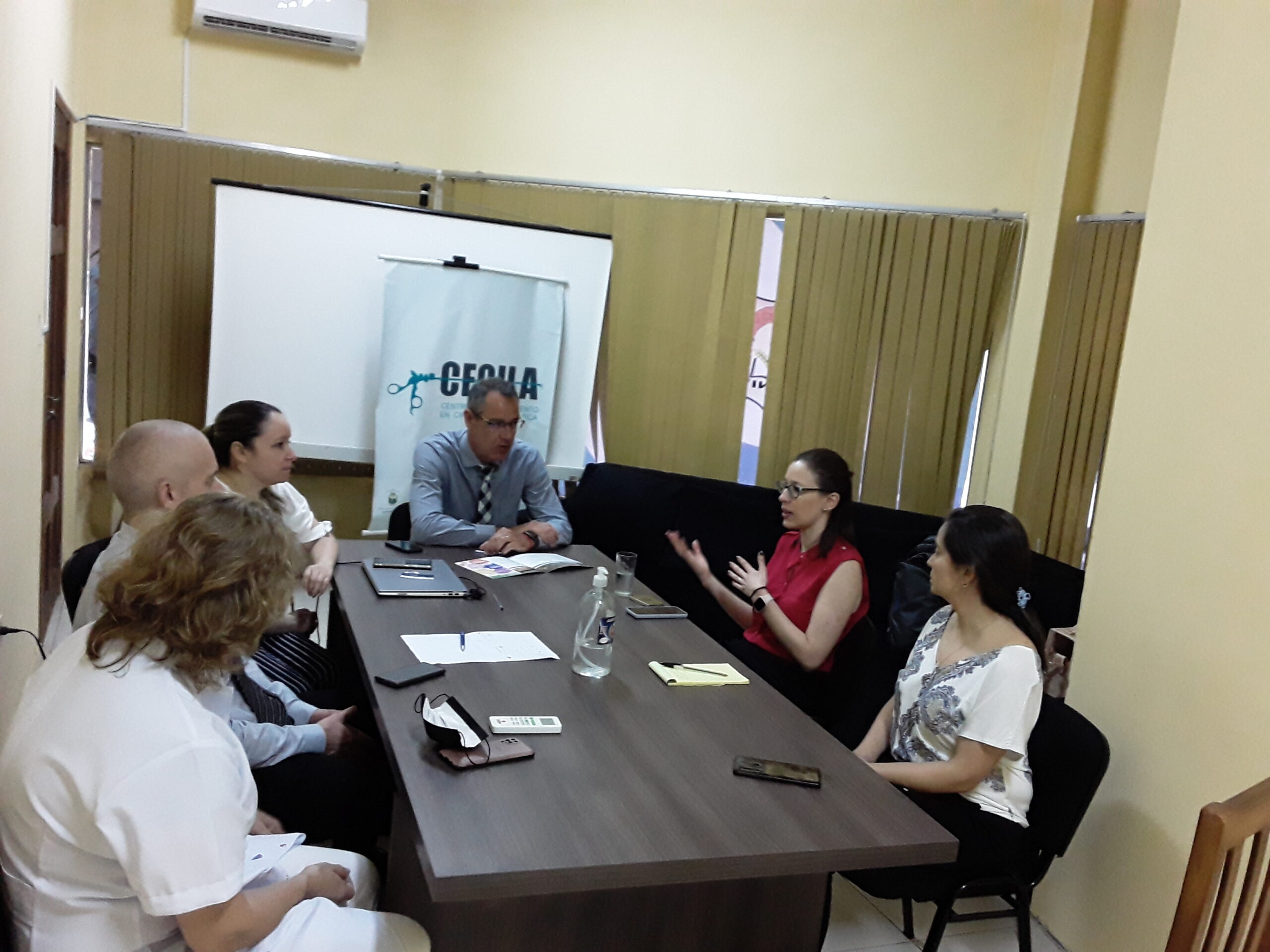 Reunión de Directivos de Medicina UNI con representante de la UFCSPA