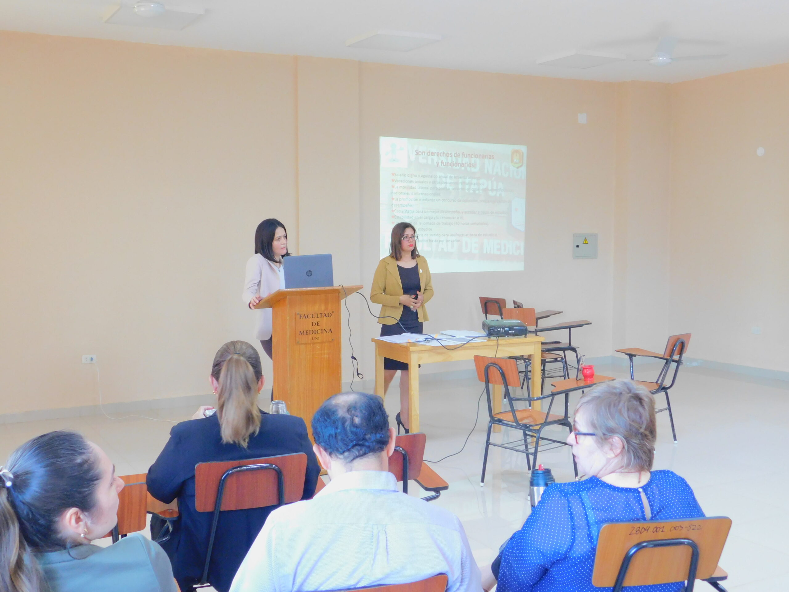 Capacitación Reglamentos vigentes en la Facultad de Medicina UNI