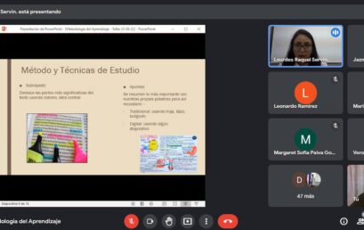 Taller de Metodología del Aprendizaje