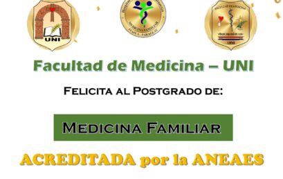 Especialización en Medicina Familiar de Medicina UNI ACREDITADA