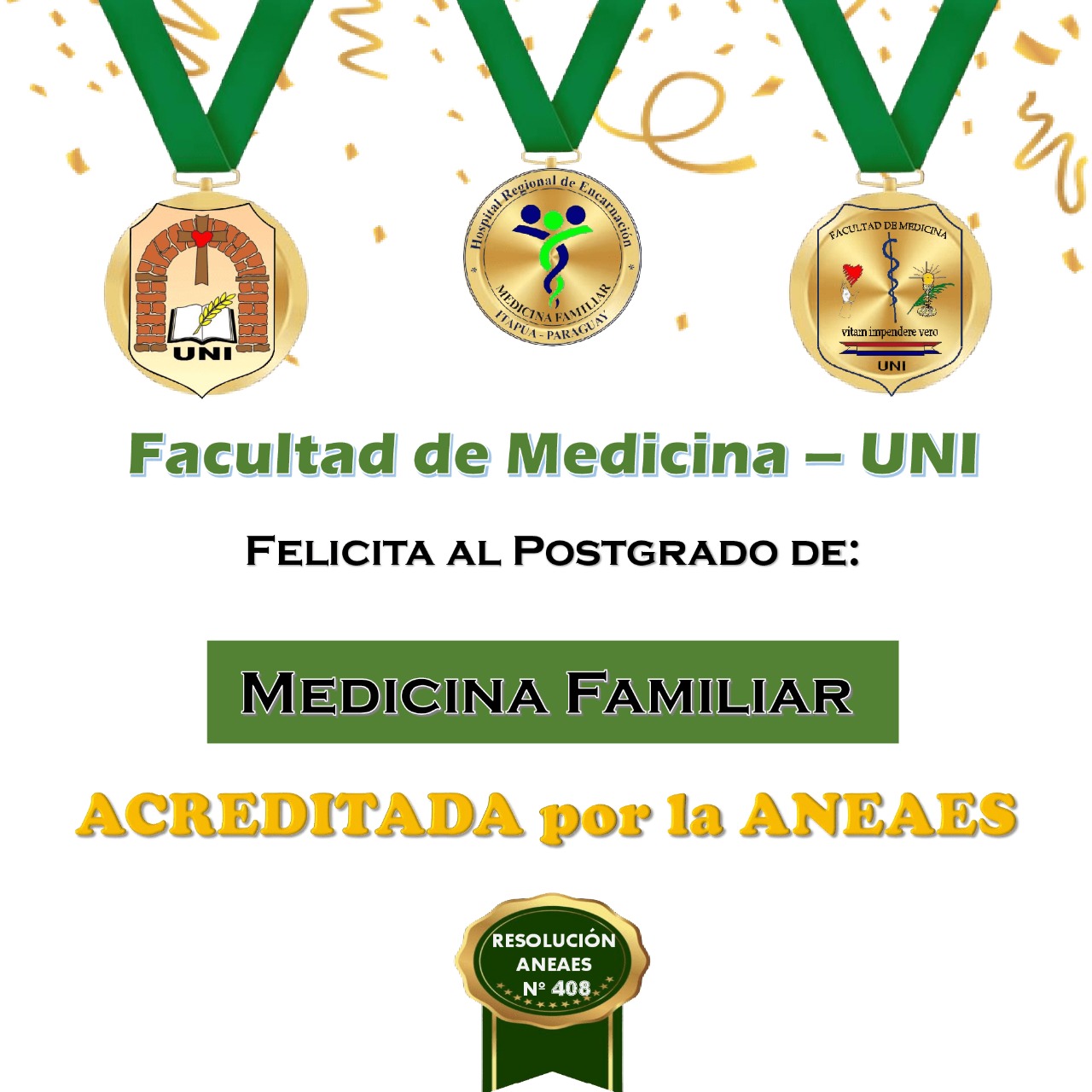 Especialización en Medicina Familiar de Medicina UNI ACREDITADA