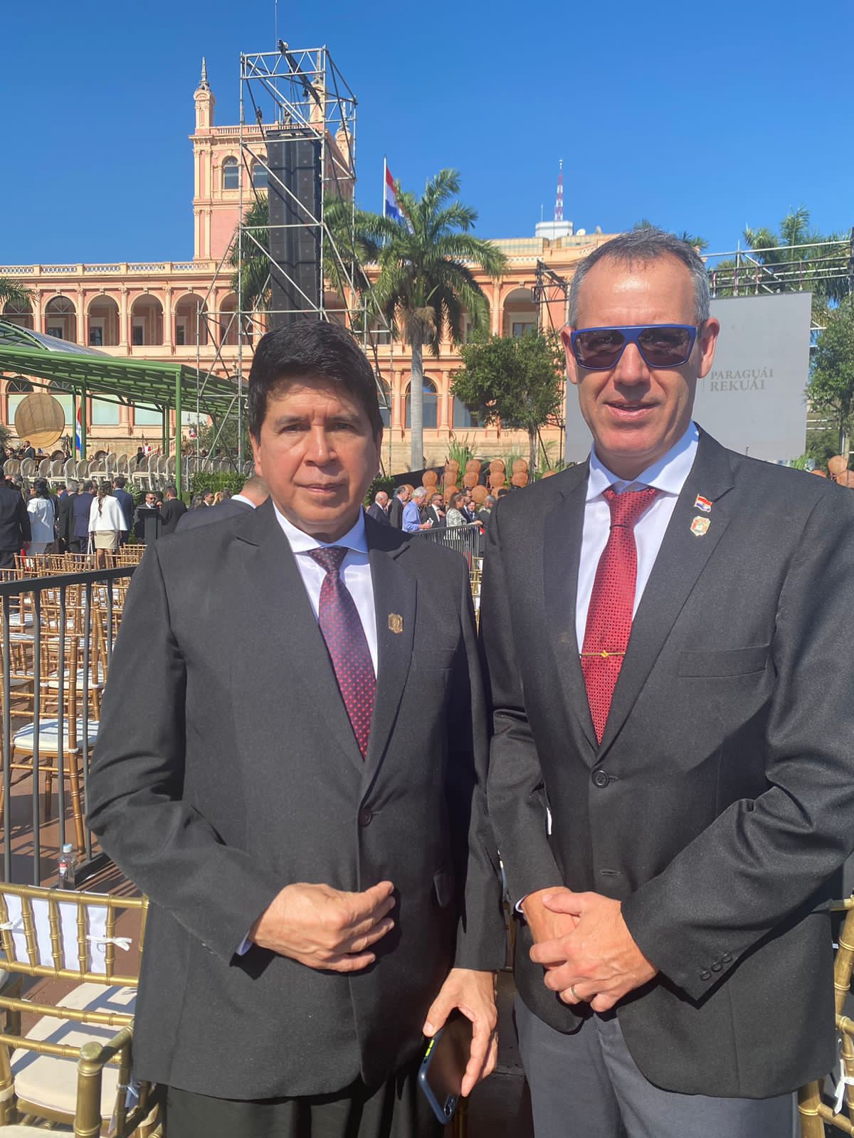 Universidad Nacional de Itapúa presente en el juramento del nuevo Presidente de la Republica del Paraguay y Ministros