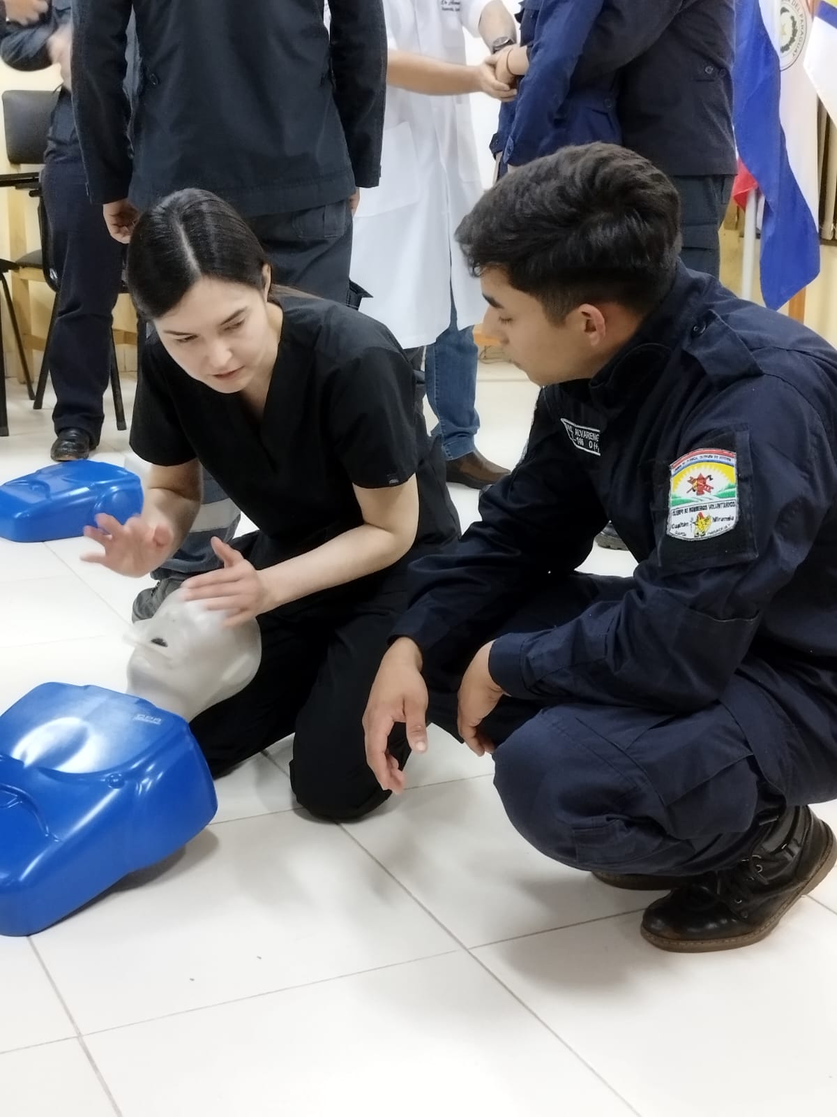 Postgrado de Medicina UNI ofrece capacitaciones al Cuerpo de Bomberos Voluntarios