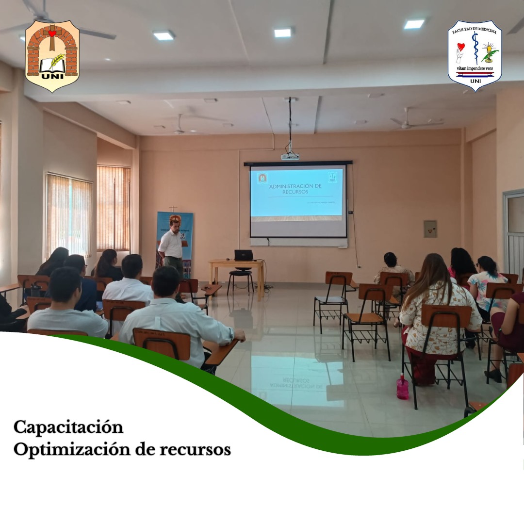 Capacitan a Funcionarios de Medicina UNI en Optimización de Recursos