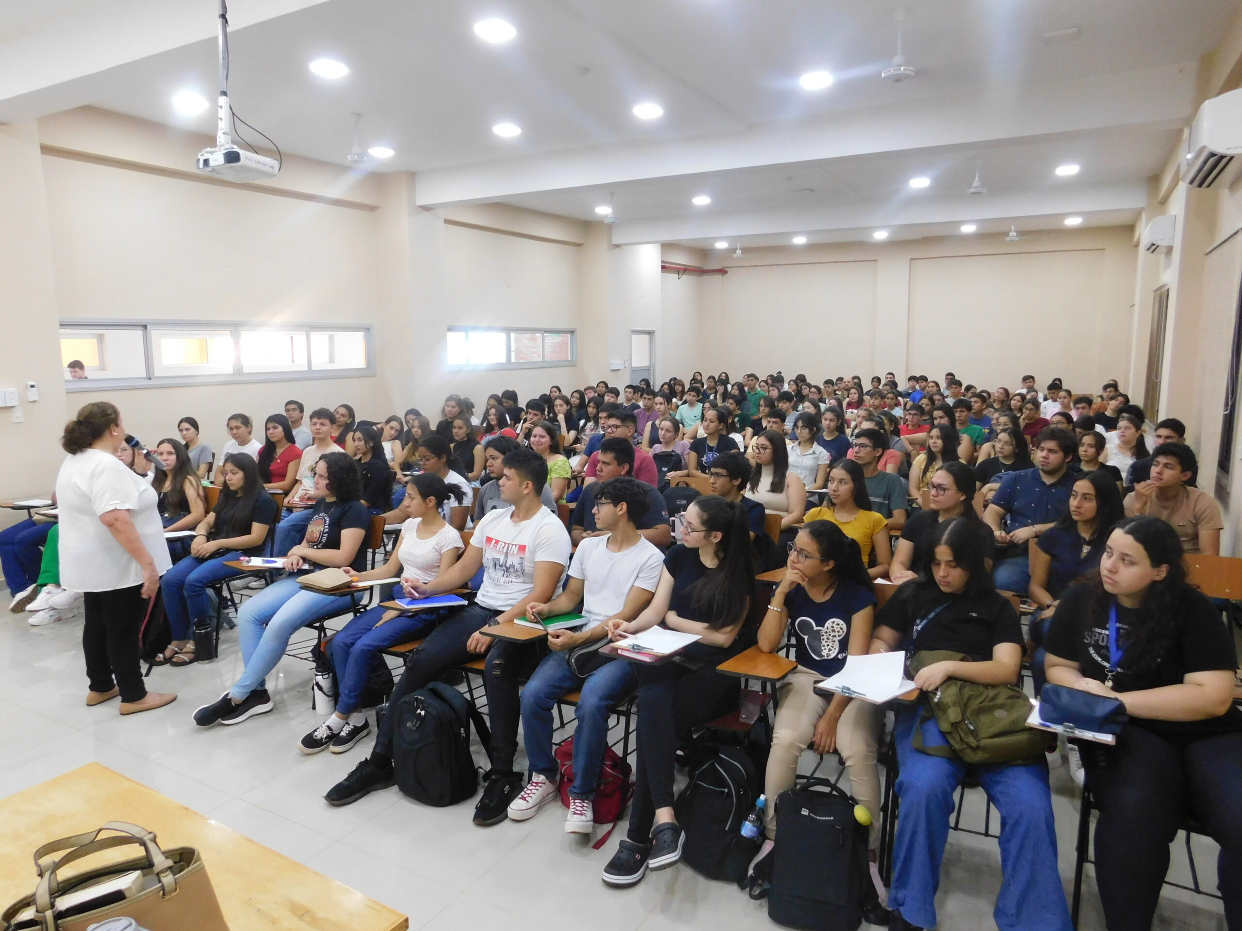 Inicio de actividades del Curso Preparatorio de Ingreso de la Facultad de Medicina UNI