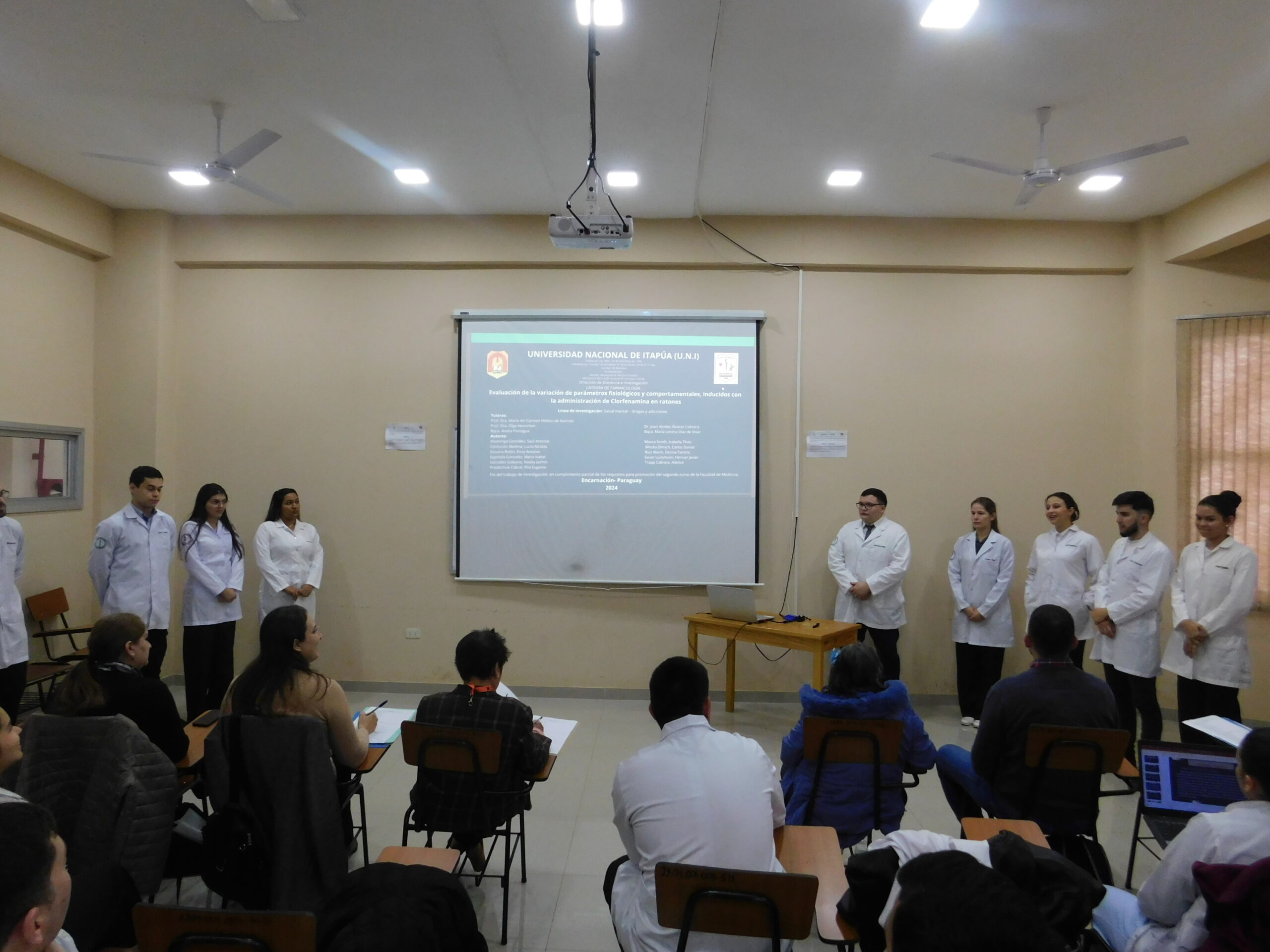 Defensa del Protocolo de Investigación del 3er curso de la carrera de Medicina