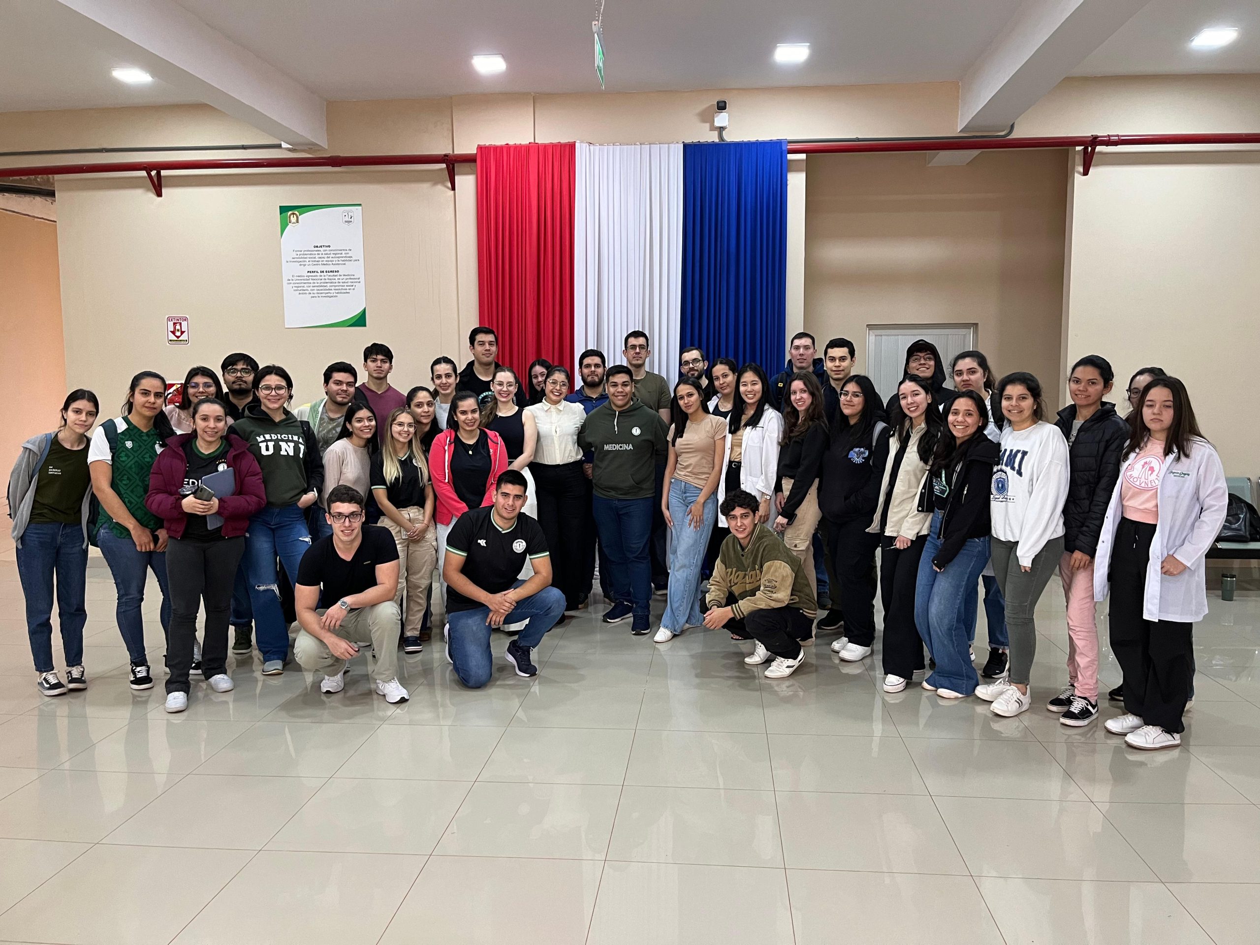 Movilidad Institucional: Estudiantes de Medicina de la UNC en la Facultad de Medicina de la UNI