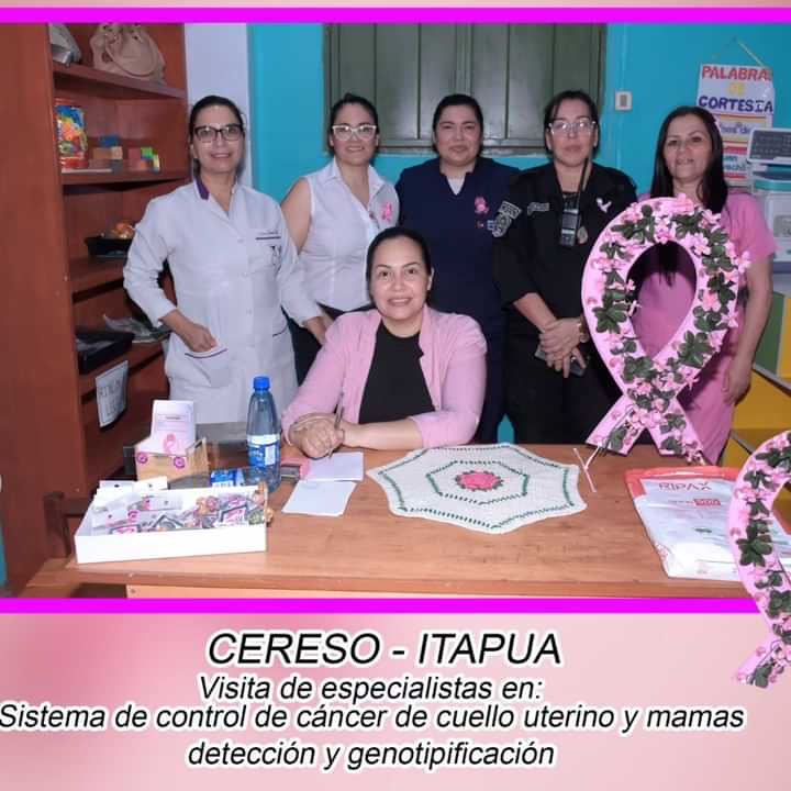 Octubre Rosa: Atención Ginecológica a Mujeres de CERESO en Encarnación