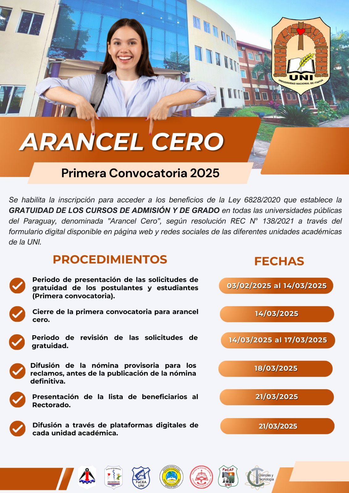 Primera Convocatoria Arancel Cero 2025