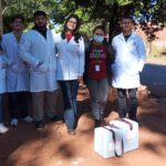 Estudiantes de Medicina de la UNI participaron en exitosa jornada de vacunación en el barrio Chaipé