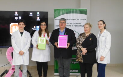 Estudiantes de Medicina de la UNI entregan buzones con mensajes motivacionales para pacientes oncológico