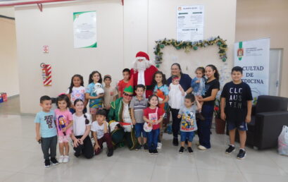 Visita de Papá Noel en la Facultad de Medicina – UNI