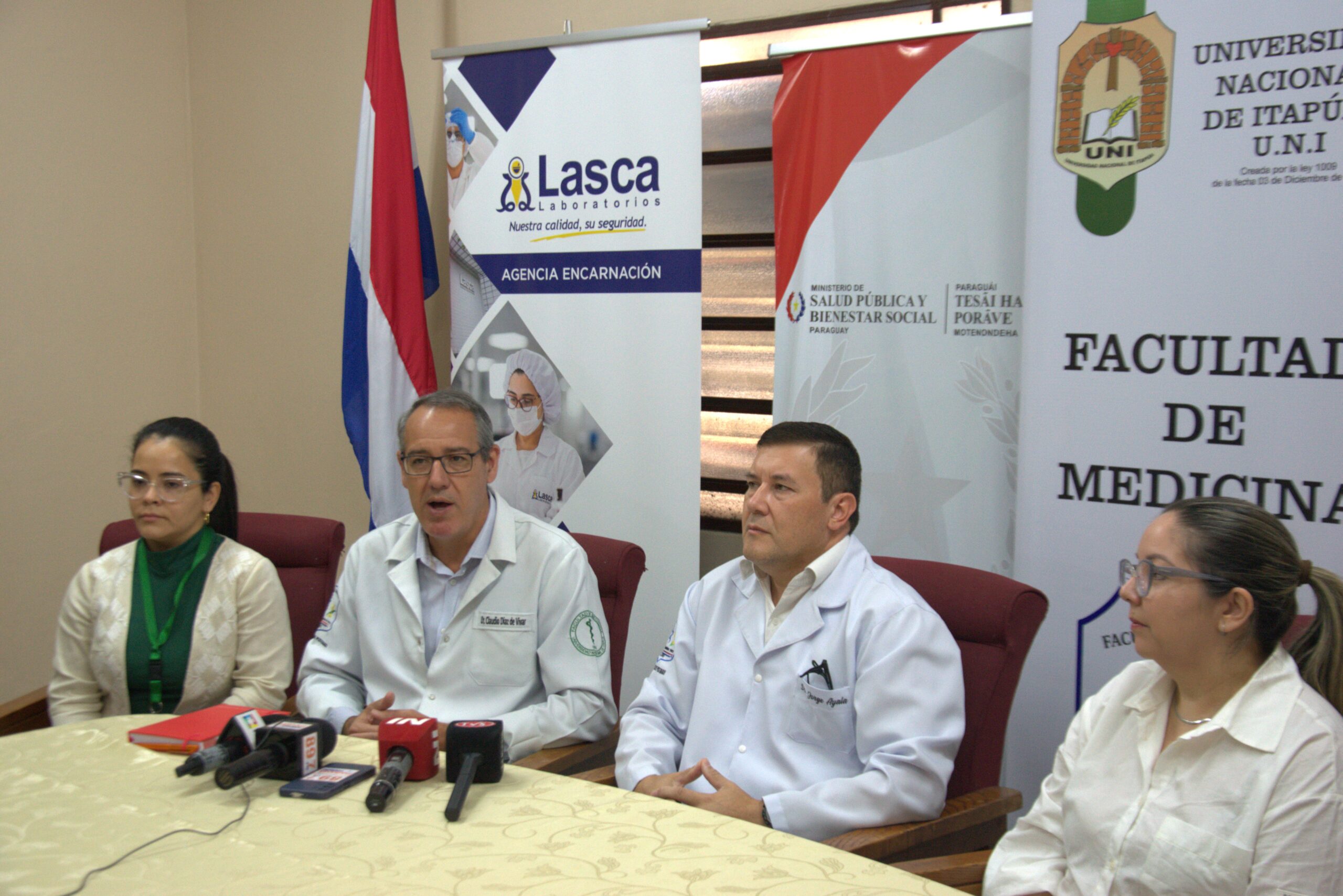 Decano de la Facultad de Medicina UNI participó del lanzamiento de la Correcaminata Solidaria por el Día Mundial de la Salud.