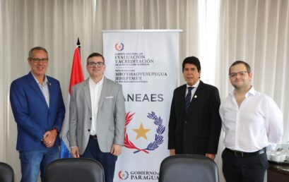 Autoridades de la UNI dialogaron con ANEAES sobre evaluación en la carrera de Medicina.