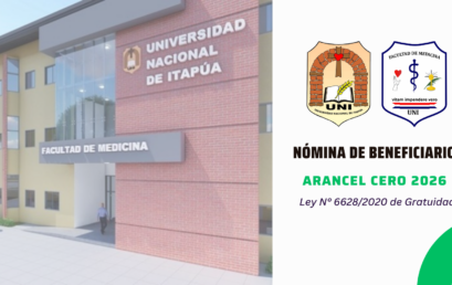 Nómina de beneficiarios de la Ley de Gratuidad “Arancel Cero” 2026