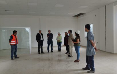 Autoridades realizaron inspección del avance de obras del segundo nivel de la Facultad de Medicina UNI.