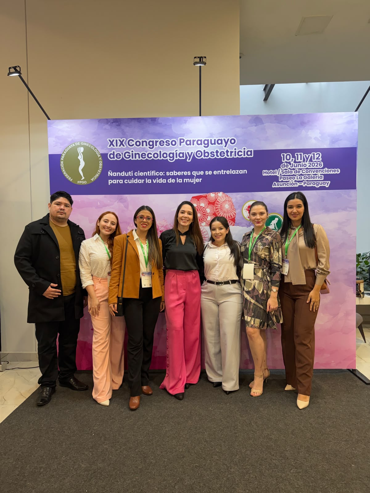 Docentes y residentes participaron en el XIX Congreso Paraguayo de Ginecología y Obstetricia.